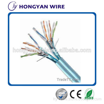 Cat5e ftp cable solid 4p 24awg lan cable